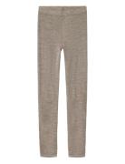 Nkfwang Wool Needle Legging Solid Beige Name It