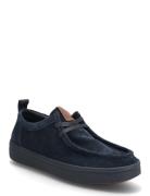 Modern Light Suede Moc Toe Shoe Navy Tommy Hilfiger
