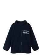 Nmmjohan Paw Fleece W Zip Cplg Navy Name It