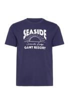 Graphic T-Shirt Blue GANT