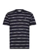 Striped Ss T-Shirt Navy GANT