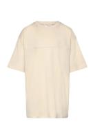 Seam Detail T-Shirt Cream Mango