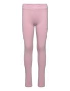 Essential Cotton Leggings Pink Mango