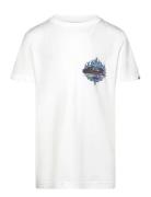 Ev In Flames Ss Youth White Quiksilver