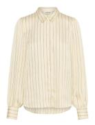 Slioana Paris Striped Shirt Cream Soaked In Luxury