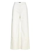 Marlowe Pu Wide Leg Pant White Bardot