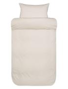 Harmoni St Washed Sateen Bed Set Cream Høie Of Scandinavia