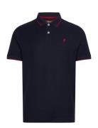 River Reg Cot Pq Mcs M Polo Navy MCS