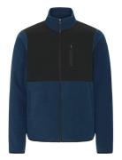 Bhmario Sweatshirt Zipp Thru Navy Blend