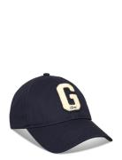 G Badge Cotton Twill Cap Navy GANT