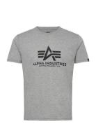 Basic T-Shirt Bl Grey Alpha Industries