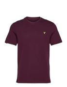 Plain T-Shirt Purple Lyle & Scott