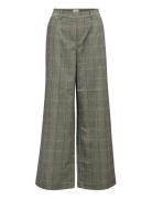 Objlisa Wide Pant Aop Noos Grey Object