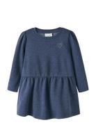 Nmfvima Ls Swe Dress Bru Navy Name It