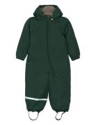 Snow Suit Solid Green Mikk-line