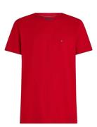 Ess Seasonal Reg Fit Solid Tee Red Tommy Hilfiger