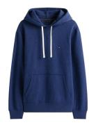 Ess Seasonal Fleece Hoody Blue Tommy Hilfiger