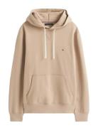 Ess Seasonal Fleece Hoody Beige Tommy Hilfiger