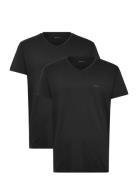 V-Neck T-Shirt 2-Pack Black GANT
