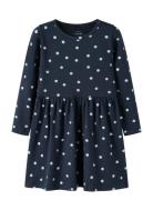 Nmfvivian Ls Dress Navy Name It