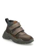 Shoes - Flat - With Velcro Brown ANGULUS