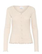Grusz Cardigan Cream Saint Tropez