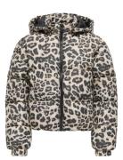 Kogdalia Sht Puffer Aop Jacket Otw Noos Patterned Kids Only