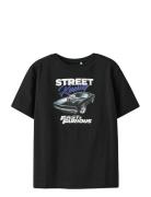 Nkmalon F&F Ss Nreg Top Box Bfu Black Name It