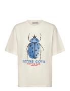 2243 Light Jersey, Short Sleeve T-S Cream STINE GOYA
