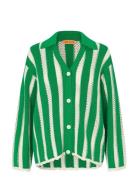 2380 Crochet Texture Knit, Knit Col Green STINE GOYA