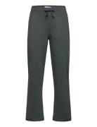 Cotton Drawstring Joggers Green Mango