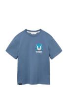 Embossed Sonic T-Shirt Blue Mango