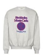 Borg Over D Sweatshirt Grey Björn Borg