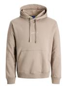 Jornorrebro Emb Sweat Hood Noos Beige Jack & J S