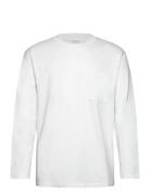Over D Pocket Tee L/S White Lindbergh