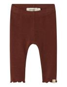 Nbfgayo Fia Slim Leggings Lil Burgundy Lil'Atelier