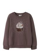 Nkfnuasa Ls Nreg Sweat Bru Purple Name It