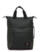 Barbour Field Wax Backpack Green Barbour