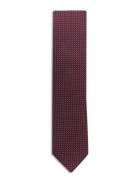 Tie Cm 6 Burgundy HUGO