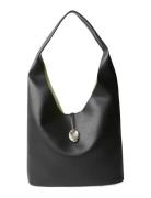 St Lock Slouchy Large Shoulde Black Calvin Klein