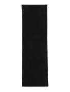 Ck Metal Wool Rib Scarf Black Calvin Klein