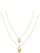 Heart Locker Necklace Gold By Jolima