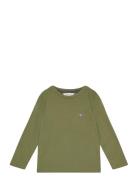 Shield Ls T-Shirt Khaki GANT