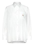 Poplin Relaxed Shirt White Calvin Klein Jeans