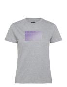 Tjw Reg Gradient Flag Ss Grey Tommy Jeans