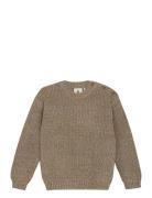 Pullover Knit Khaki En Fant