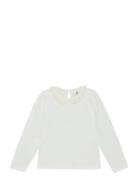 T-Shirt Ls White En Fant