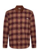 Ls Brushed Yd Twill Shirt Jacket Red Calvin Klein Jeans