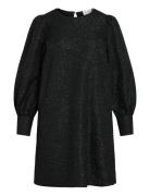 Vitaliama O-Neck L/S Dress/Pr Black Vila