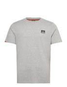Great Outdoors Emb Relaxed Tee Grey Superdry
